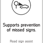 Road sign assist